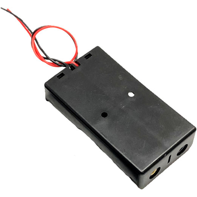 Держатель (холдер) с контактами на 2 аккумулятора 18650 с последовательным соединением (7.4V).