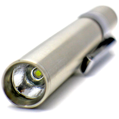 Карманный мини фонарь Soshine ST1 на 100 люмен в металлическом корпусе с питанием от 1хААА или 1х10440.