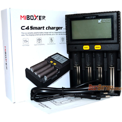 Обновленное зарядное устройство Miboxer C4 V3 NEW. Универсальное, 4 канала. Max ток - 1.5А.