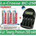 Комплект: La-Crosse BC-250+4 Tenergy Premium 2500 mAh (AA).