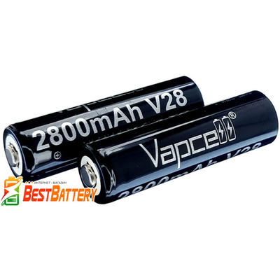 Акумулятори АА Vapcell V28 2800 mAh поштучно, Ni-Mh, 1.2V. LSD, RTU, 1200 циклів. Ціна за шт.