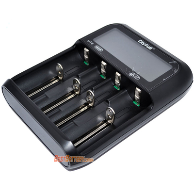 Зарядний пристрій DLY Full UT4 на 4 Ni-Mh, Ni-Cd, Li-ion та LiFePO4 акумулятора з функцією Power Bank.