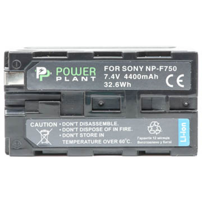 Aккумулятор PowerPlant LED NP-F750