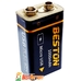 Акумулятор Крона 9В Beston 1000 mAh Li-Ion із вбудованим USB портом для заряджання та індикацією заряду.