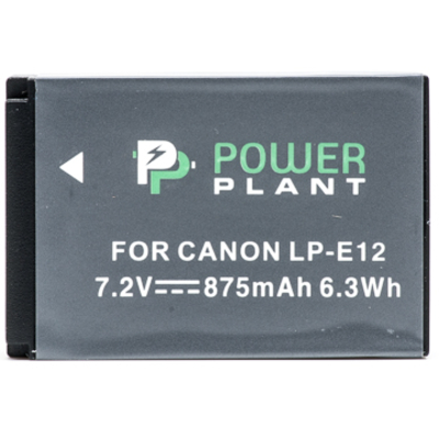 Aккумулятор PowerPlant Canon LP-E12