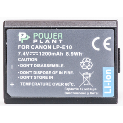 Aккумулятор PowerPlant Canon LP-E10
