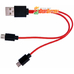 Кабель 2 в 1: разветвитель USB в 2 micro USB - заряжайте одновременно 2 АКБ и др. устройств.
