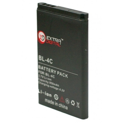 Аккумулятор Extradigital для Nokia BL-4C (950 mAh)