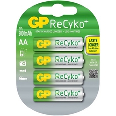 GP ReCyko 2000 mAh (AA) в блистере. Цена за уп. 4 шт.
