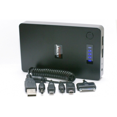 Универсальная мобильная батарея Extradigital ED-M10000A (blaсk) - 10 000 mAh.