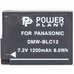 Aккумулятор PowerPlant Panasonic DMW-BLC12, DMW-GH2