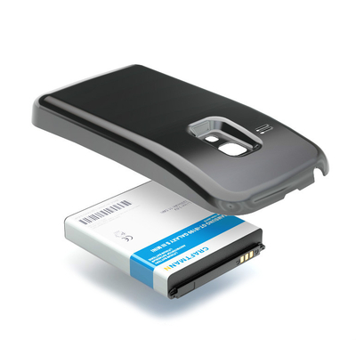 Усиленный аккумулятор Craftmann для Samsung GT-i9192 Galaxy S4 mini DuoS (B500AE). Ёмкость 3800 mAh. BLACK.