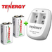 Зарядний пристрій Tenergy TN 141 та 2 акумулятори Крона Tenergy Centura LSD 200 mAh.