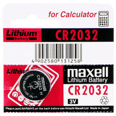 Батарейка литиевая Maxell CR 2032, 3V, блистер, Red. Japan. Цена за уп. 5 шт.