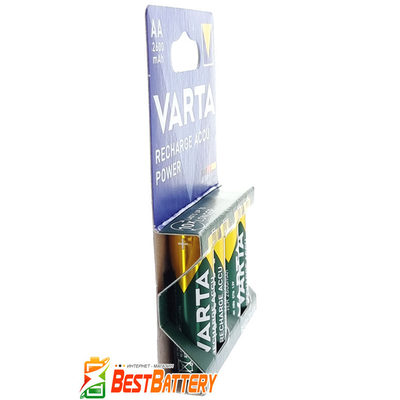 Varta Pro 2600 mAh Recharge Accu Power в блистере (5716). АА аккумуляторы Varta повышенной ёмкости. RTU.