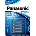 Щелочные минипальчиковые батарейки Panasonic Evolta AAA (LR03) 1.5В. 4 шт. в блистере. Цена за уп. 4 шт.