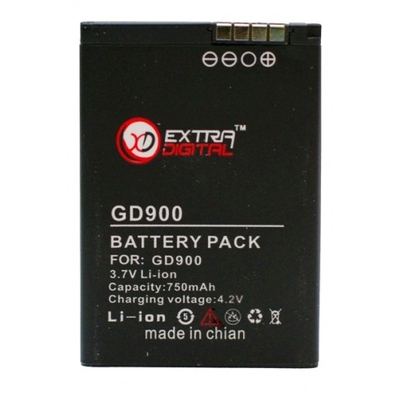 Аккумулятор Extradigital для LG GD900 (750 mAh)