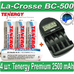 Комплект: La-Crosse BC-500 + 4 Tenergy Premium 2500 mAh (AA).