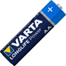 Пальчиковые щелочные батарейки Varta Longlife Power АА / LR6 (4906), 1.5В. Цена за уп. 4 шт. Alkaline.