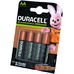 Пальчиковые аккумуляторы Duracell 2500 mAh Rechargeable 4 шт. в блистере, ААА, LSD, RTU.