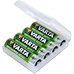 Varta Pro 2600 mAh Recharge Accu Power 4 шт. в боксе. АА аккумуляторы Varta повышенной ёмкости.