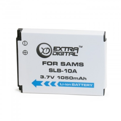 Аккумулятор для Samsung SLB-10A, Li-ion, 1050 mAh (BDS2633)
