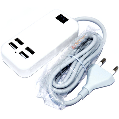 Блок питания LiitoKala Lii-U4 на 4 USB выхода (3000 mA, 5V, 15W).