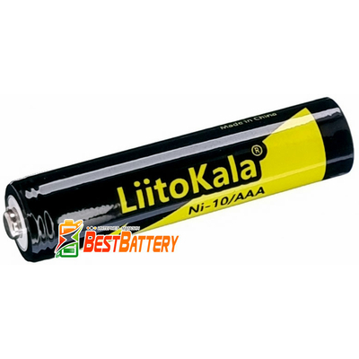Аккумулятор ААA Liitokala Ni-10 1000 mAh поштучно, Ni-Mh, 1.2V. LSD, RTU. Цена за 1 шт.