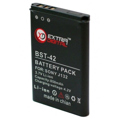 Аккумулятор Extradigital для Sony Ericsson BST-42 (850 mAh)