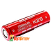 Акумулятор 18650 VapCell K25 2500 mAh Li-Ion INR 3,7В, 20А (35А), Red. Високострумовий, без захисту (аналог Samsung 25R).