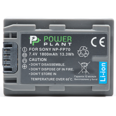 Aккумулятор PowerPlant Sony NP-FP70
