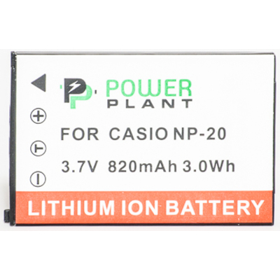 Aккумулятор PowerPlant Casio NP-20