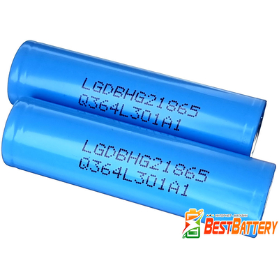Аккумулятор 18650 LG HG2L 3000 mAh Li-ion INR, 3.7В, 20А (30А), высокотоковый. Аналог LG HG2. Оригинал - Korea.