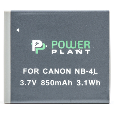 Aккумулятор PowerPlant Canon NB-4L