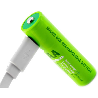 ААA аккумуляторы Soshine (EPT) 400 mAh USB - со встроенным micro USB портом для зарядки. Цена за 1 шт.