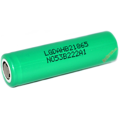 Аккумулятор 18650 LG HB2 18650 1500 mAh, 3.7В, до 30A - высокотоковый Li-Ion. Оригинал.