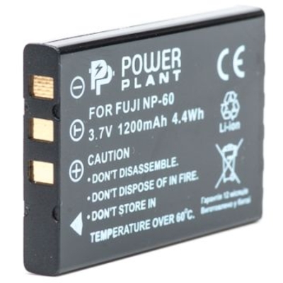 Aккумулятор PowerPlant Fuji NP-60, SB-L1037, SB-1137, D-Li12, NP-30, KLIC-5000, LI-20B