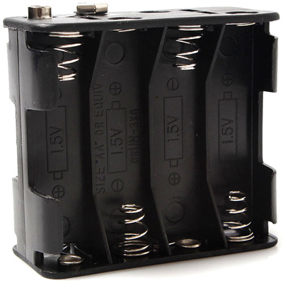 Держатель (холдер) с контактами на 8 аккумуляторов / 8 батареек AA с последовательным соединением (12.0V).