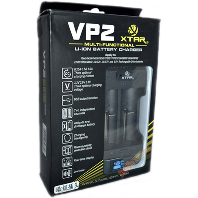 Зарядное устройство XTar VP2 для Li-ion и LiFePo4 аккумуляторов + PowerBank.