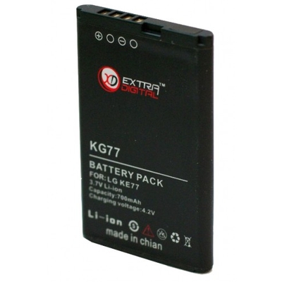 Аккумулятор Extradigital для LG KG77 (700 mAh) 