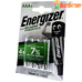 Акумулятори ААА Energizer 700 mAh Recharge Power Plus у блістері, Ni-Mh, LSD, RTU. Ціна за уп. 4 шт.