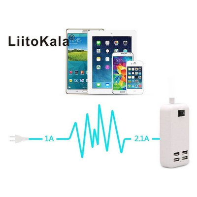 Блок питания LiitoKala Lii-U4 на 4 USB выхода (3000 mA, 5V, 15W).