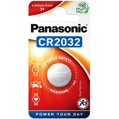 Батарейка литиевая Panasonic Litium Power CR 2032 EL 3V. Цена за 1 шт.