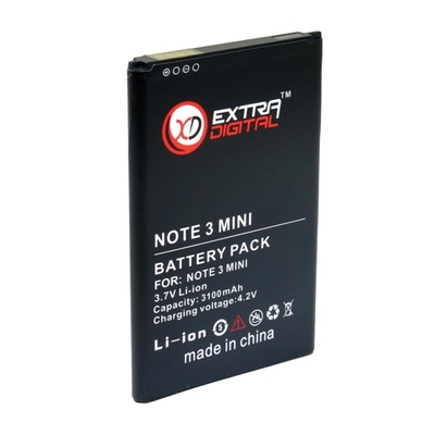 Аккумулятор Extradigital для Samsung Galaxy NOTE 3 mini (3100 mAh)