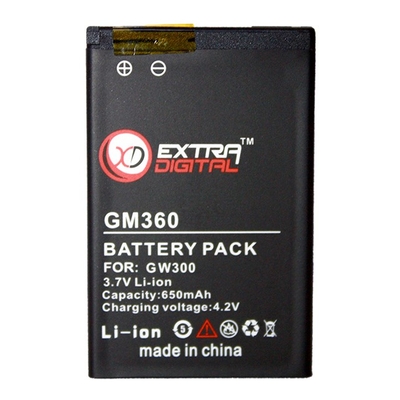 Аккумулятор Extradigital для LG GW300 (650 mAh)