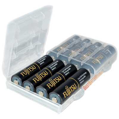 Пальчиковые AA аккумуляторы Fujitsu Pro 2550 mAh (min 2450 mAh) в боксе, версия HR-3UTHC. Аналог Eneloop Pro. Цена за уп. 4 шт.