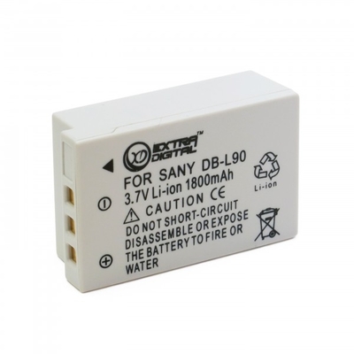 Аккумулятор для Sanyo DB-L90, Li-ion, 1800 mAh