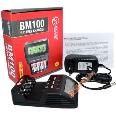 Интеллектуальное зарядное устройство EXTRADIGITAL BM100