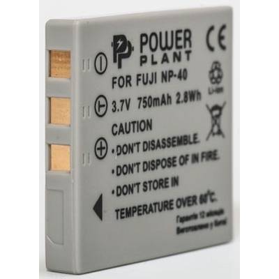 Aккумулятор PowerPlant Fuji NP-40, KLIC-7005, D-Li8/ Li-18, Samsung SB-L0737