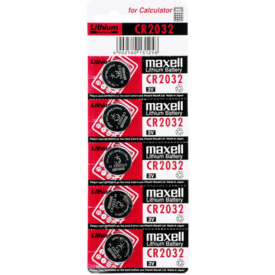 Батарейка литиевая Maxell CR 2032, 3V, блистер, Red. Japan. Цена за 1 шт.